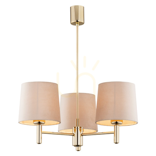 Prüfen Kronleuchter Argon Ponte Plus Beige 3-flammig E27 6109