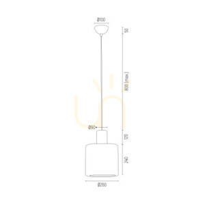 Pendelleuchte Argon Portoryko Holz Chrom E27 1-flammig 3667 small 1