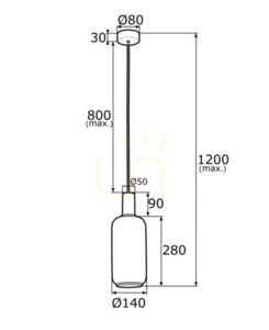 Pendelleuchte ARGON Sagunto Weiß Opal Glas Messing E27 4356 small 3