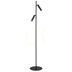 Stehleuchte ARGON TORRE Schwarz G9 Stahl 7082 small 0