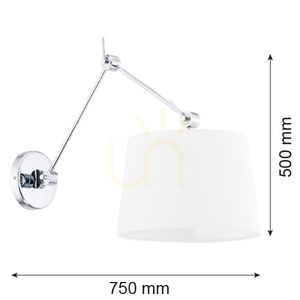 Wandleuchte ARGON ZAKYNTOS weiß E27 IP20 3545 small 2