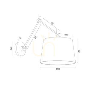 Wandleuchte ARGON ZAKYNTOS weiß E27 IP20 3545 small 3