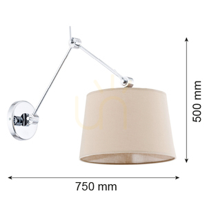 Wandleuchte ARGON Zakyntos beige E27 IP20 3546 small 1