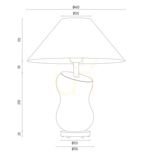 Vorschau Tischlampe Argon Veneto Schwarz E27 8037 Tischlampe Argon Veneto Schwarz E27 8037