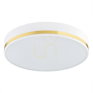 Plafond Argon Amore Weiß Gold 2xE27 Glas Stahl 7035 small 1