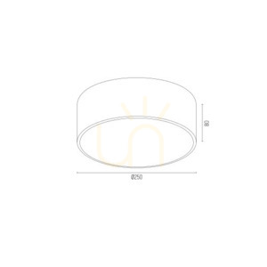 Plafond Argon DARLING 3081 Schwarz 2x E27 IP20 8 Plafond Argon DARLING 3081 Schwarz 2x E27 IP20 small 8