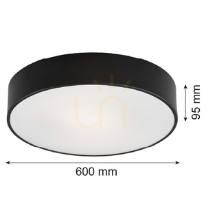 Plafond Argon Darling schwarz 5xE27 600 mm IP20 2084 small 5