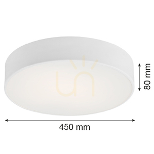 ARGON DARLING 3568 LED-Deckenleuchte weiß, 45 cm small 3