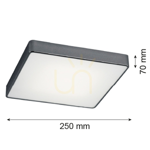 Plafon ARGON Ontario grau 2xE27 653 small 2