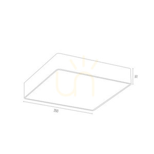 Plafond ARGON Ontario grau 4xE27 350 mm IP20 1578 small 3
