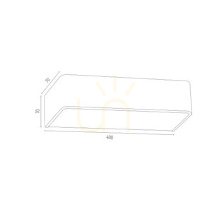Wandleuchte ARGON RODAN Messing 2xE27 400 mm SKU 874 small 2
