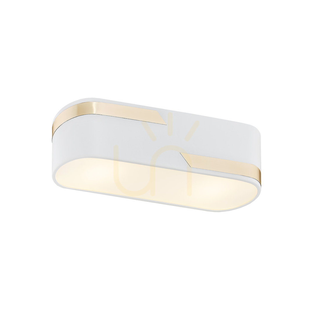 Prüfen Plafond ARGON TONI 906 weiß opalmatte 2xE27 Plexiglas Stahl Plafond ARGON TONI 906 weiß opalmatte 2xE27 Plexiglas Stahl