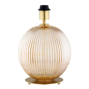 Tischlampe Argon HAMILTON lila E27 Glas Messing 8537 small 5
