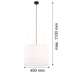 Pendelleuchte ARGON HILARY Weiß E27 4085 small 1