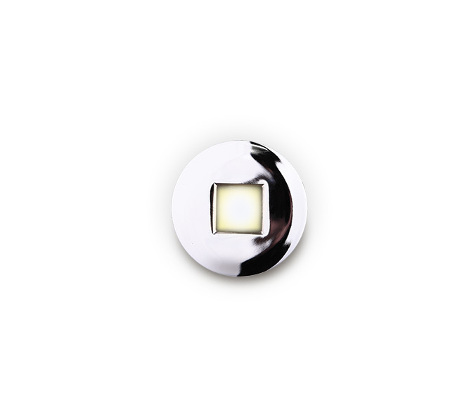 Prüfen Einbauleuchte Max Light IP H0043 Chrom Metall IP65 Ø8,5 cm 35W Einbauleuchte Max Light IP H0043 Chrom Metall IP65 Ø8,5 cm 35W