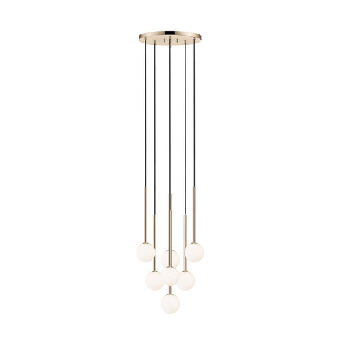 Prüfen Pendelleuchte Zuma Line ARCTURUS P0574-07F-F7AA gold LED