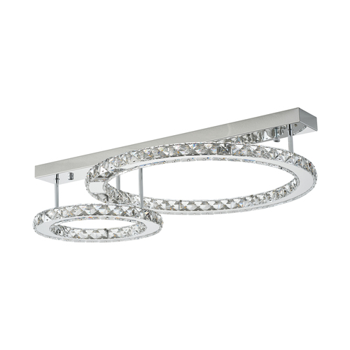 Prüfen Deckenleuchte Zuma Line GIRONA MX3713-2-3CT chrom LED