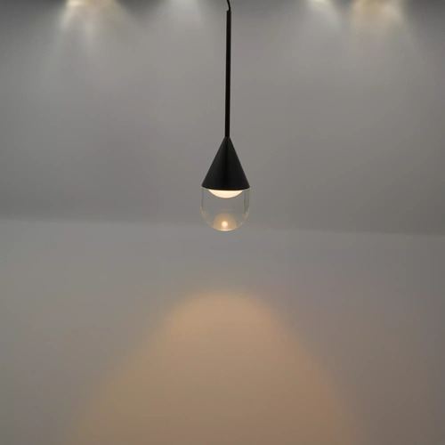 Prüfen NATA Badezimmer Pendelleuchte Schwarz PL0104-BK