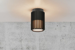ALUDRA Außenplafond schwarz IP54 Nordlux small 1