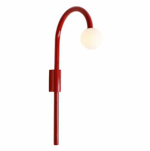 Prüfen Wandleuchte Max Light Enigma W0344 Rot 60 cm Metall Glas LED 2W