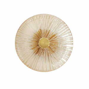 Wandleuchte Max Light Allure W0355 mattgold Metall Glas LED 28 cm small 0