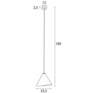 Pendelleuchte Max Light Sakura P0548 Dunkelwalnuss Holz Metall 33,5 cm small 2