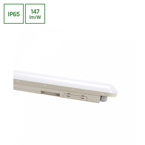Prüfen Limea Connect Hermetic 1200mm 36 W Nw 230 V 120st Ip65 Ik08 Gray 3 Jahre Garantie.