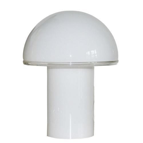Prüfen Onfale Medio Artemide weiße Tischlampe