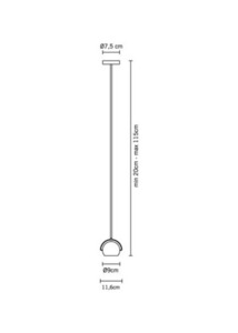 Fabbian Beluga Ø9 Pendelleuchte - Weiß - D57 A17 01 1 Fabbian Beluga Ø9 Pendelleuchte - Weiß - D57 A17 01 small 1