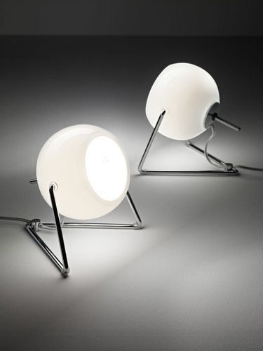 Prüfen Fabbian Beluga Schreibtischlampe - Weiß - D57 B07 01
