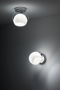 Plafond/ Wandleuchte Fabbian Beluga - Weiß - D57 G27 01 small 1
