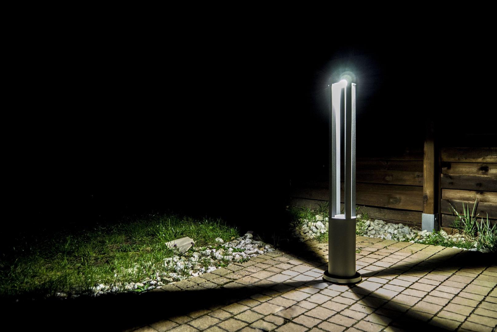 Anzeige Grauer Metalllichtmast LED Windmühlenpfosten 80cm 10W 6400K / 4000K / 2700K Grauer Metalllichtmast LED Windmühlenpfosten 80cm 10W 6400K / 4000K / 2700K