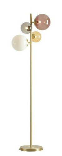 Prüfen Stehlampe Aldex Bloom Messing Metall Glas 4-flammig 161 cm 1111A40