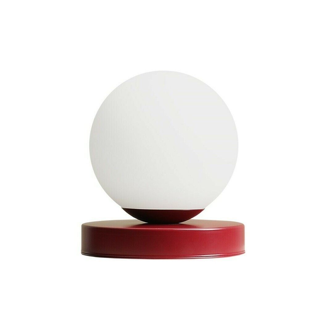 Prüfen Schreibtischlampe Rot Metall Aldex 1076B15_S Schreibtischlampe Rot Metall Aldex 1076B15_S
