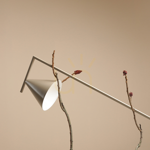 Aldex Form Stehlampe aus Metall, beige, 165 cm, 1108A17 small 2
