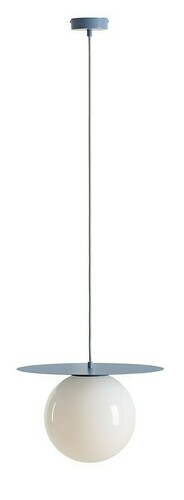 Prüfen Pendelleuchte Aldex Loop Staubblau L Metall Glas 1125G16_L