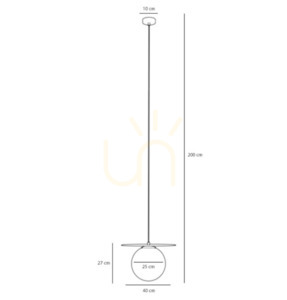 Pendelleuchte Aldex Loop rot Glas Metall E27 1125G15_L small 1