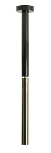 Prüfen Plafond Aldex Stick Schwarz Metall 1x5W 42 cm 1067PL_G1_S
