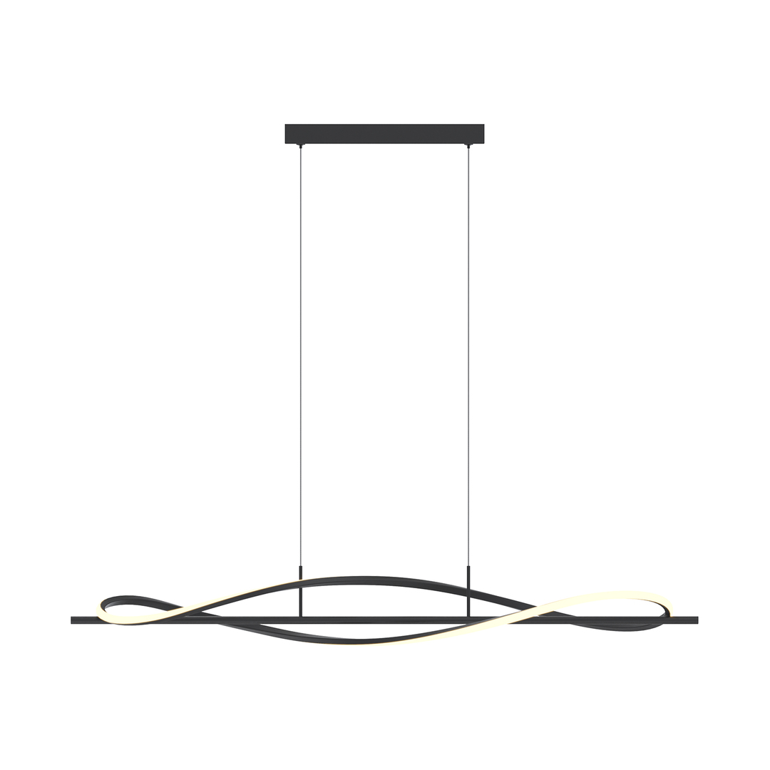 Prüfen Pendelleuchte Zuma Line DOMENICO MD3544-1-3BT schwarz LED Pendelleuchte Zuma Line DOMENICO MD3544-1-3BT schwarz LED