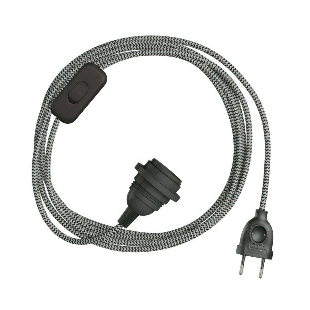 Prüfen Weiß Schwarz Creative-Cables Pendelleuchte CAPL20398v27891 Weiß Schwarz Creative-Cables Pendelleuchte CAPL20398v27891