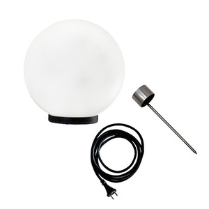 LUNA BALL 30 cm Dekorative Gartenkugel mit Montageset – UV-beständig small 2