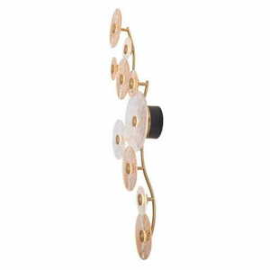Wandleuchte Max Light Allure W0354 10-flammig mattgold Metall Glas 3000K small 1