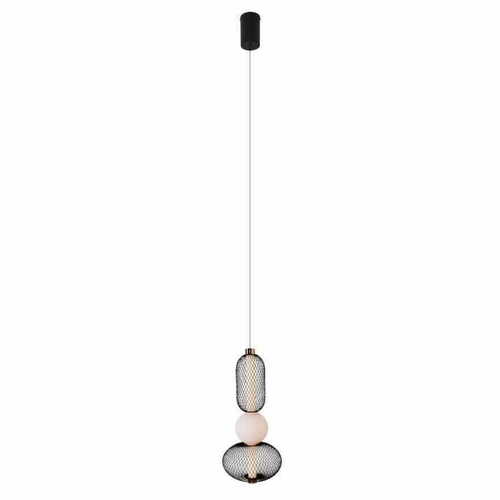 Prüfen Pendelleuchte Max Light Bora P0591 schwarz gold 22 cm LED 10W