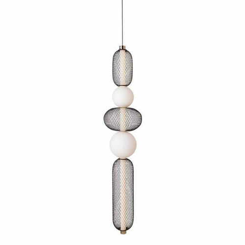Prüfen Pendelleuchte Max Light Bora B P0592 schwarz gold 22 cm LED 28W