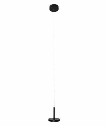 Prüfen Pendelleuchte Max Light Ibiza P0528 schwarz LED 8W Metall Ø12 cm