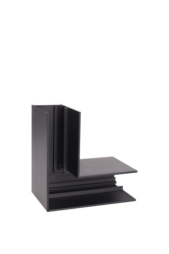 Prüfen Sammelschienenverbinder Winkel 90° Max Light MAX MT0003 schwarz für Magnet-Schiene