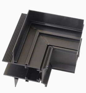 Sammelschienenverbinder Winkelhalterung Max Light MAX MT0009 schwarz Aluminium small 0