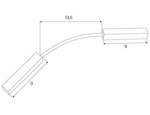 Prüfen Sammelschienenverbinder Stromversorgung Max Light MAX Magnetic schwarz 31,5 cm MA0003