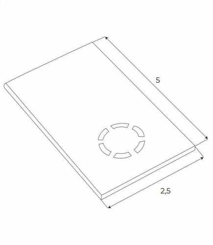 Prüfen Endkappe Max Light MAX MA0012 schwarz Kunststoff für Magnet-Aufbauschiene tief
