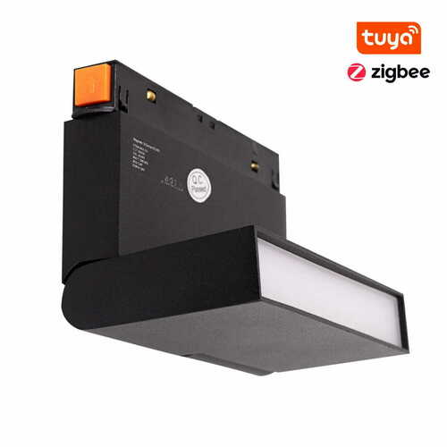 Prüfen Magnetische Stromschienenlampe Max Light MAX M0007Z schwarz Zigbee 5,3W LED